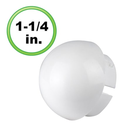 Circo Innovations 1.25 in. PVC Pipe Ball Cap 85-F